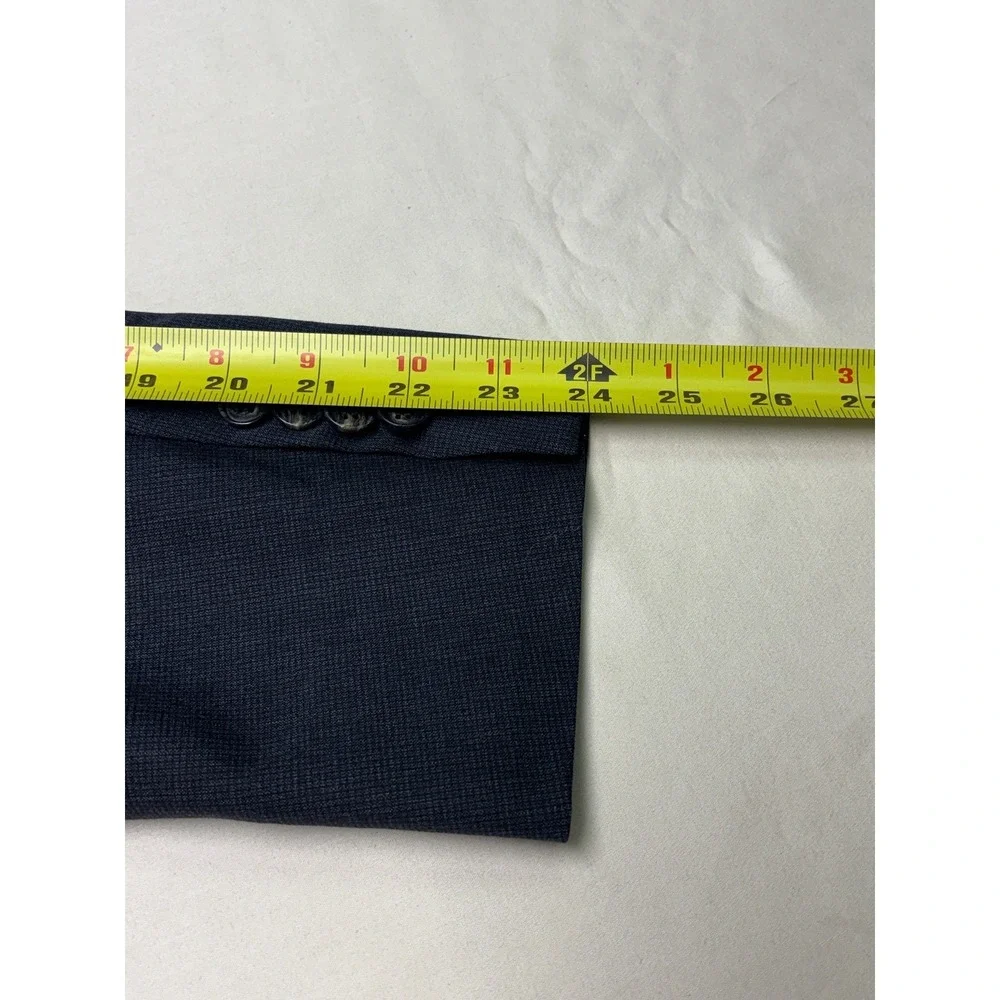 Hugo Boss x Reda Pasolini Movie Suit Jacket Mens 36R Navy‎ Super 110s Wool